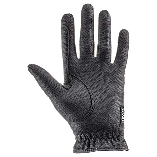 Uvex Mujer Jinete Guantes Sport Style, Primavera/Verano, Mujer, Color Negro - Negro, tamaño 7,5