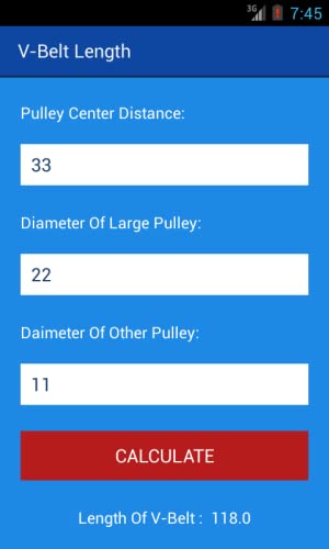 V-Belt Length