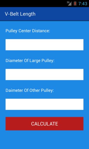 V-Belt Length