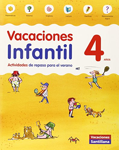 VACACIONES INFANTIL 4 AÑOS - 9788468087559