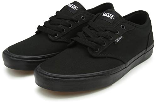 Vans Atwood - Zapatillas de tela para hombre, color Negro, talla 7.5