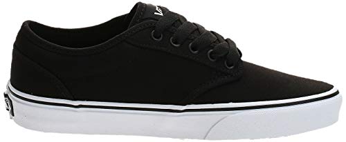 Vans Atwood, Zapatillas para Hombre, Negro (Black/White Canvas 187), 40 EU