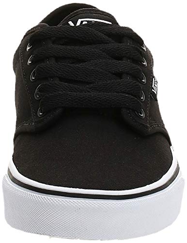 Vans Atwood, Zapatillas para Hombre, Negro (Black/White Canvas 187), 40 EU