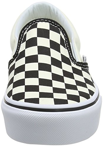 Vans Classic Slip-on Platform, Zapatillas sin Cordones para Mujer, Negro (Black and White Checker/White Bww), 37 EU