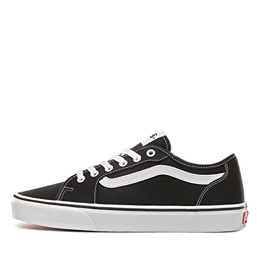 Vans Filmore Decon, Zapatillas para Hombre, Negro (Canvas) Black/White 187), 44