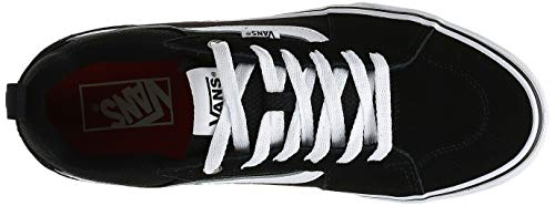 Vans Filmore, Zapatillas para Hombre, Negro ((Suede/Canvas) Black/White Iju), 41 EU