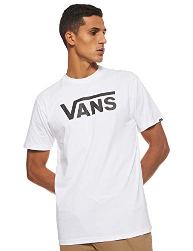 Vans Herren Classic T-Shirt, Weiß (WHITE-BLACK YB2), Medium