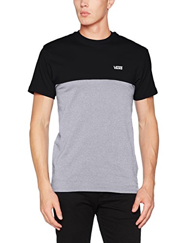 Vans Herren Colorblock Tee T - Shirt, Schwarz (Black/athletic Heather), XX-Large