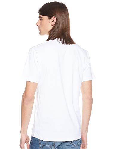 Vans Herren Left Chest Logo Tee T-Shirt, Weiß (White Black Yb), X-Large