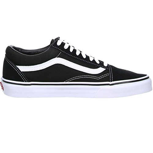 Vans Old Skool, Zapatillas Unisex Adulto, Negro (Black/White), 36