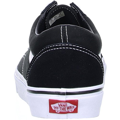 Vans Old Skool, Zapatillas Unisex Adulto, Negro (Black/White), 36