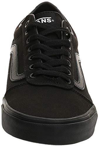 Vans Ward Canvas, Zapatillas para Hombre Negro (Canvas/Black 186) 38.5 EU