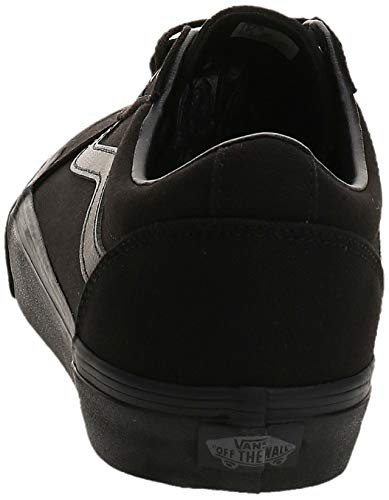 Vans Ward Canvas, Zapatillas para Hombre Negro (Canvas/Black 186) 38.5 EU