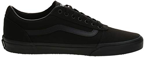 Vans Ward Canvas, Zapatillas para Hombre Negro (Canvas/Black 186) 43 EU