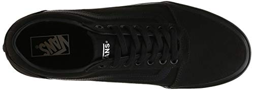 Vans Ward Canvas, Zapatillas para Hombre Negro (Canvas/Black 186) 43 EU