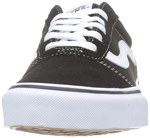 Vans Ward - Zapatillas para Mujer, Negro (Suede/Canvas/Black/White Iju), 38 EU