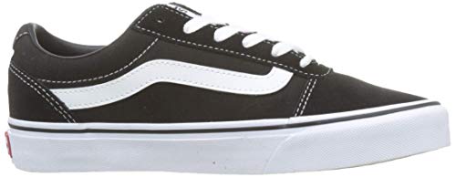 Vans Ward - Zapatillas para Mujer, Negro (Suede/Canvas/Black/White Iju), 38 EU