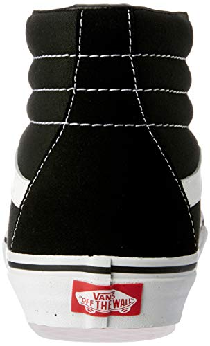 Vans, Zapatillas Altas Unisex Adulto, Negro (Black/White), 36.5 EU