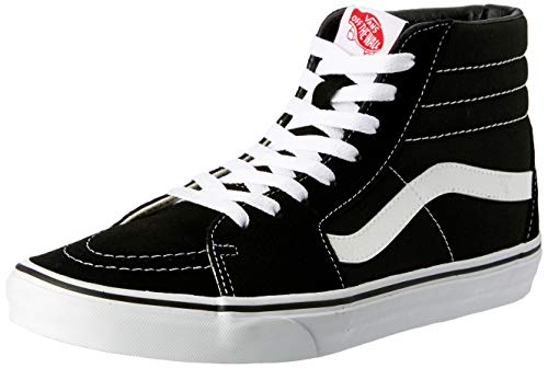 Vans, Zapatillas Altas Unisex Adulto, Negro (Black/White), 36.5 EU