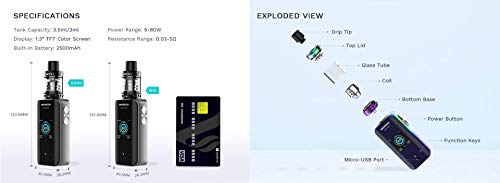 vaporesso Luxe Nano 80 W & skrr-s Mini Starter Kit