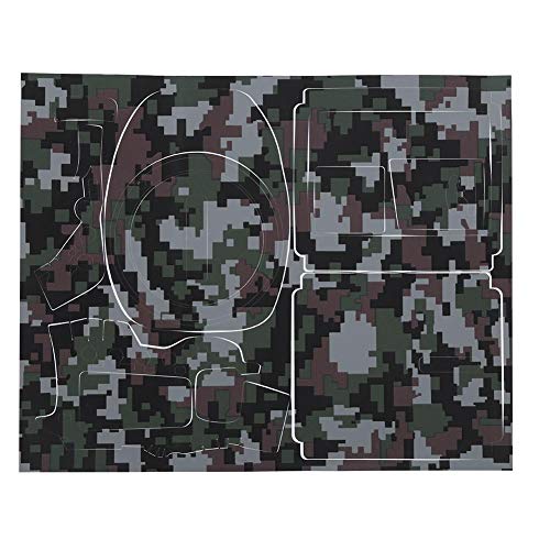 Vbestlife Pegatina para Cuerpo de cámara DSLR, Cubierta Protectora de película de decoración de Piel Adecuada para cámara Canon SLR 80D(Textura de Camuflaje)