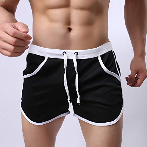 Vectry Bañadores de Natación Pantalones Cortos de Los Hombres de Secado Rápido Playa Surf Pantalones Cortos de Natación Bañadores Hombre Cortos Traje de Baño Hombre Rebajas Bañadores Hombre Negro