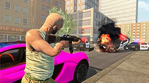 Vegas Gangstar Grand Heist : Real Auto Gangster Survival Mission