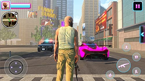 Vegas Gangstar Grand Heist : Real Auto Gangster Survival Mission