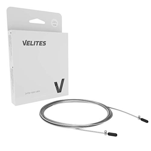 Velites Cable Plata Entrenamiento 2,5 MM Repuesto Comba, Adultos Unisex, Talla Única