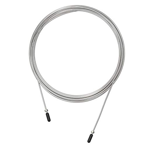 Velites Cable Plata Entrenamiento 2,5 MM Repuesto Comba, Adultos Unisex, Talla Única