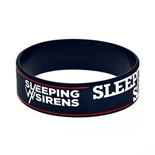 Vempires Pulseras Para Hombres Pulseras De Silicona Sirenas Dormidas Banda Musical 10 PCS