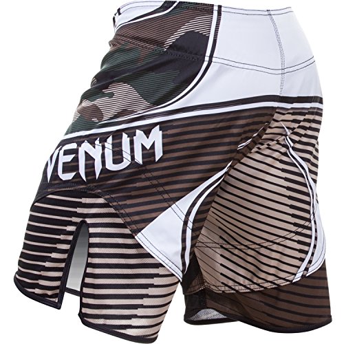 VENUM Camo Hero Pantalones Cortos de Entrenamiento, Hombre, Verde/marrón, M