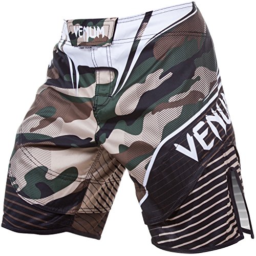 VENUM Camo Hero Pantalones Cortos de Entrenamiento, Hombre, Verde/marrón, M