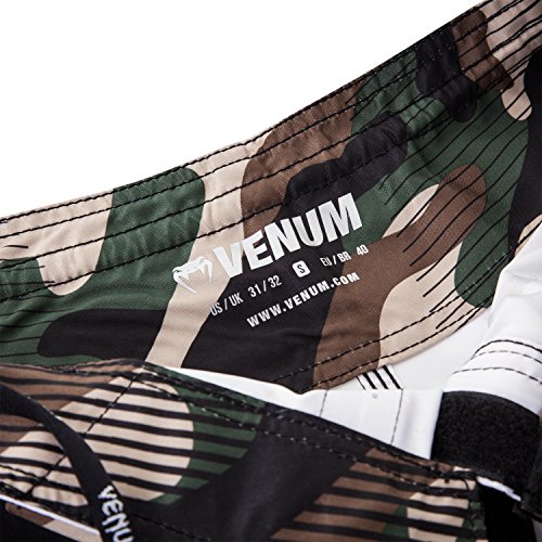 VENUM Camo Hero Pantalones Cortos de Entrenamiento, Hombre, Verde/marrón, XL