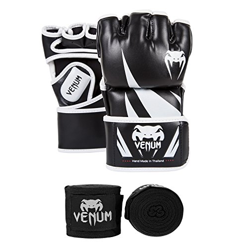 VENUM Challenger V.02 Set de MMA, Unisex Adulto, Negro, L