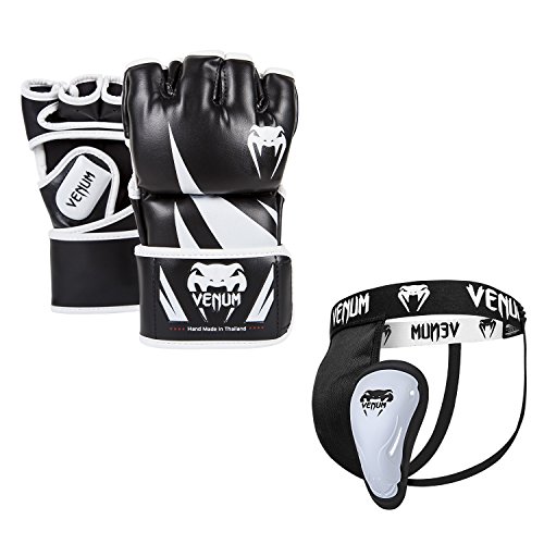 VENUM Challenger V.05 Set de MMA, Unisex Adulto, Negro, M/M