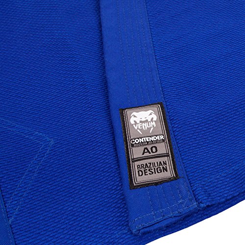 VENUM Contender 2.0 Kimono BJJ GI, Unisex Adulto, Azul, A1