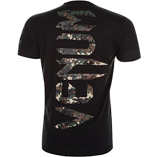 Venum Giant Camiseta, Hombre, Negro/Camuflaje, XL