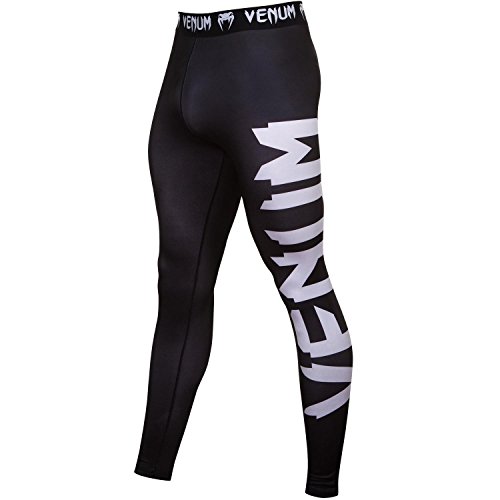 VENUM Giant Pantalones Largos de compresión, Hombre, Negro, XL