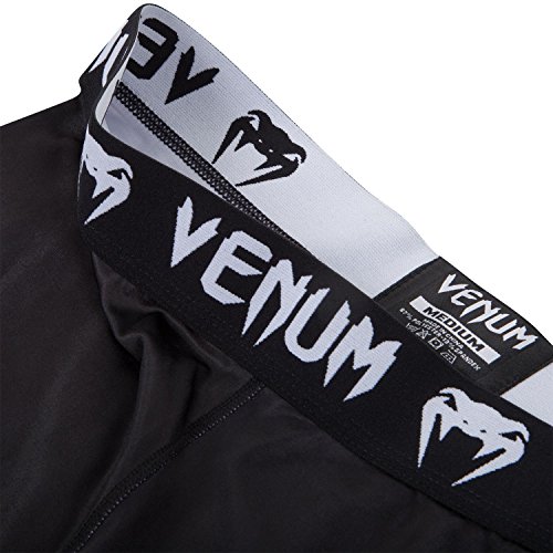 VENUM Giant Pantalones Largos de compresión, Hombre, Negro, XL