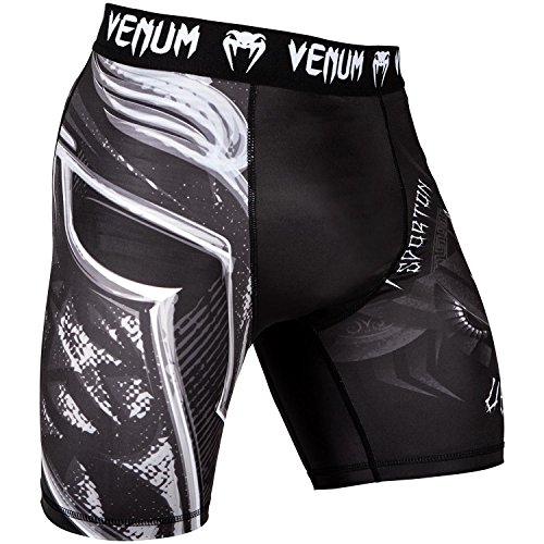 VENUM Gladiator 3.0 Vale Tudo Pantalones Cortos, Hombre, Negro, S