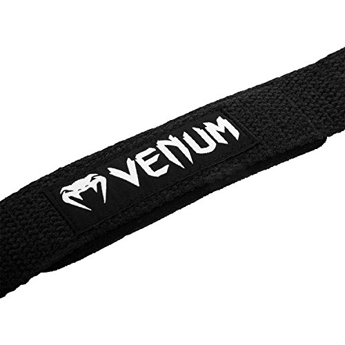 VENUM Hyperlift Correas de Levantamiento, Unisex Adulto, Negro, Talla Única