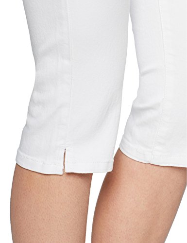 Vero Moda Vmhot Seven NW Dnm Slit Knicker Mix Noos Pantalones, Blanco (Bright White Bright White), 36 (Talla del Fabricante: X-Small) para Mujer