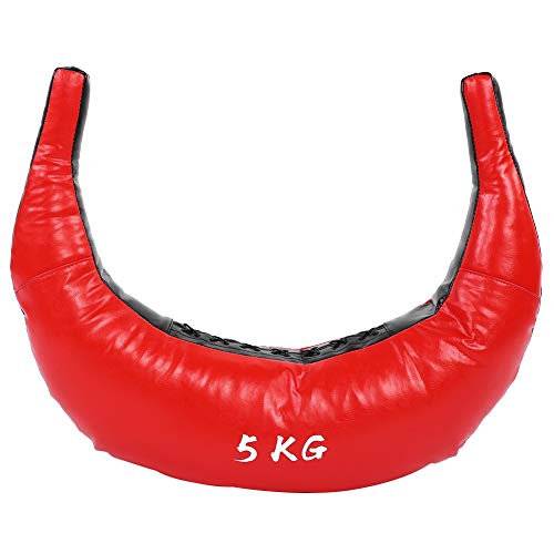 VGEBY1 Bolso búlgaro, 5-25kg Deportes Boxeo Perforación Bolsa de Arena búlgara Entrenamiento Bolsa de Arena para Ejercicios