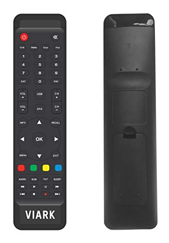 Viark Sat 4K Receptor Satélite 4K Multistream UHD DVB-S2X H.265 HEVC 60fps con LAN y Antena WiFi por USB