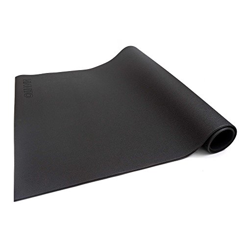 Viavito PVC equipo alfombrilla de suelo, Unisex, PVC Equipment, negro