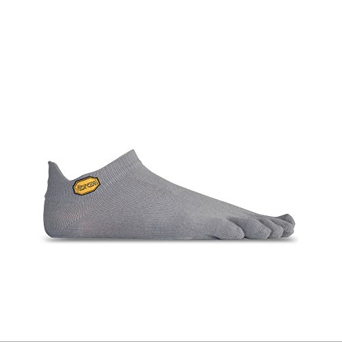 Vibram Fivefingers Athletic No Show - Calcetines para hombre, Hombre, Calcetines., S15N03M, gris, medium