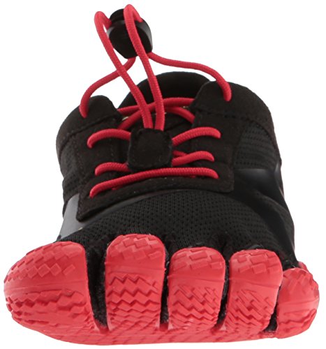 Vibram Fivefingers KSO EVO, Zapatillas de Deporte para Hombre, Negro (Black/Red Black/Red), 42 EU