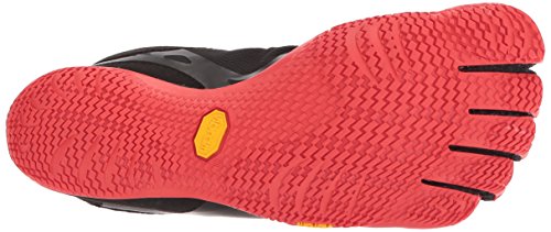 Vibram Fivefingers KSO EVO, Zapatillas de Deporte para Hombre, Negro (Black/Red Black/Red), 42 EU