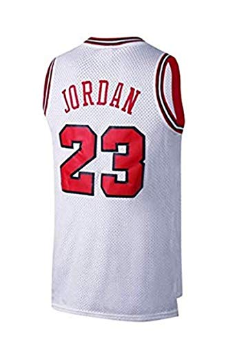 Victorem NBA Michael Jordan #23 Camiseta de Baloncesto para Hombres Chicago Bulls Retro Chaleco de Gimnasia Top Deportivo S-XXL